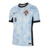 Portugalsko B. Fernandes 8 Venkovní ME 2024 - Dětské Fotbalové Dresy (S/S)